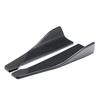 2X Car Car Bumper Spoiler Rear Lip /Side Skirt Extension Splitters Winglet Wings