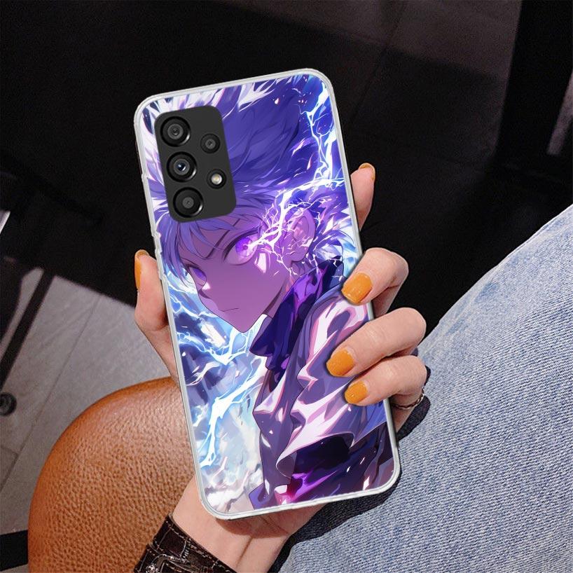 Чехол Huner X-Hunters Killua для Samsung Galaxy A17 A37 A57 A16 A26 A36 A56 A15 A14 A13 A55 A54 A53 A35 A34 A33 A25 A24 A23
