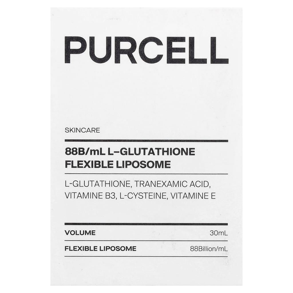 PURCELL L-Глутатион Гибкая Липосома, 30 мл (1,01 жидких унций)