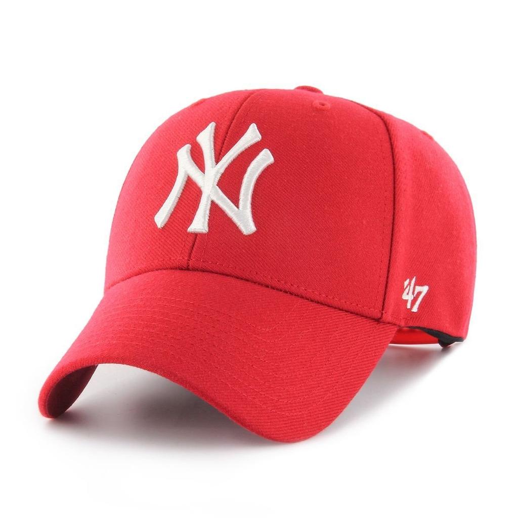 Brand `47 czapka z daszkiem New York Yankees B-MVPSP17WBP-RD czerwony OSFM