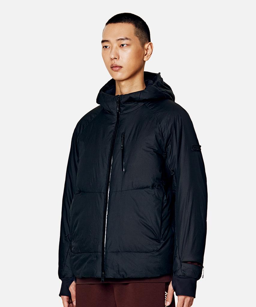 Kaleg Unisex Warm Up Down Jacket Black