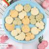 8Pcs Fruit Cookie Embosser Mold 3D Frosting Fondant Plastic Cookie Press Mold