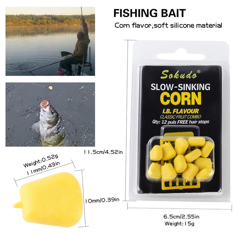 Мягкие рыболовные приманки для кукурузы и карпа, отличные поддельные мягкие приманки для карпа с хорошим запахом, приманки для ловли карпа, инструменты для ловли карпа