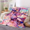 Gamer Blanket  Genshin Impact Blanket Sofa Bed Living Room Warm Travel Blanket Air Conditioning Blanket