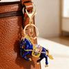 Horse Keychain Chinese New Year Charm Pendant Bag Backpack Hanging Decoration Inspiring Design Christmas Decoration