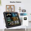 Метеостанция Беспроводная для помещений и улицы с датчиками Цветной дисплей Цифровой прогноз погоды