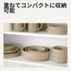 Amazon Basics Glazed Stoneware Bowl Set of Dishwasher Linen Gray 4, Safe, 14.0cm,