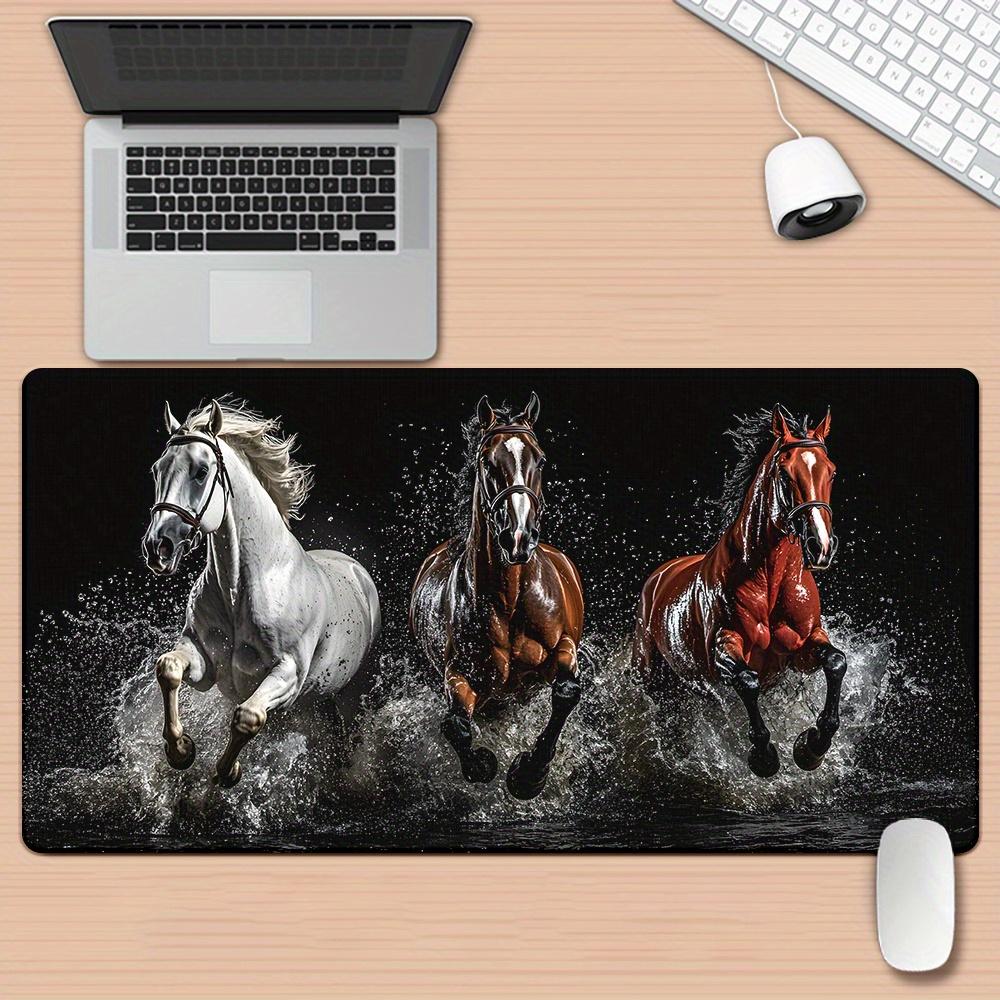 Large Mouse Pad Desk Mat Cloth Surface Non Slip Rubber Base for PC Laptop Keyboard Student Desk Setup Study Use