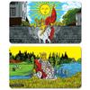RWS Panorama Tarot Gilded Gold Edges78 Pcs Cards 7*12cm Size When Wide Angle Lens Show You New Perspective of RWS