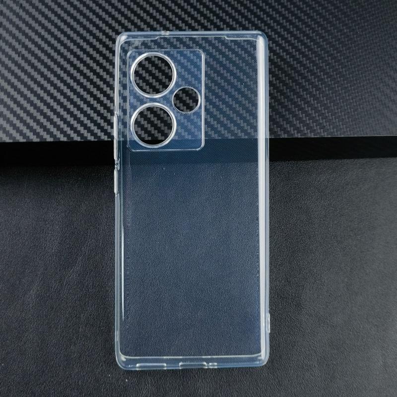 Для ZTE nubia Z50 6,67 "тонкий кристально чистый прозрачный мягкий чехол из ТПУ на заднюю панель, защитный чехол для камеры