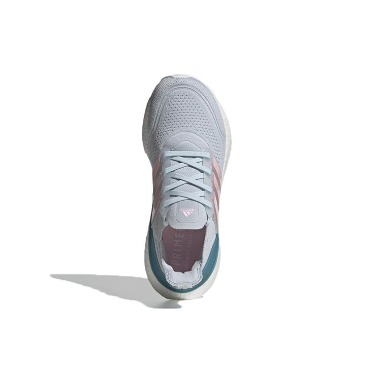 Adidas Womens UltraBoost 21 'Halo Blue Fresh Candy' (women's sizes) Halo Blue / Fresh Candy / Hazy Blue Running Shoes FY0395