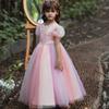 Christmas Girls Baby Birthday Show Piano Performance Tutu Children's Dresses Princess Skirt Party and Banquet Dresses