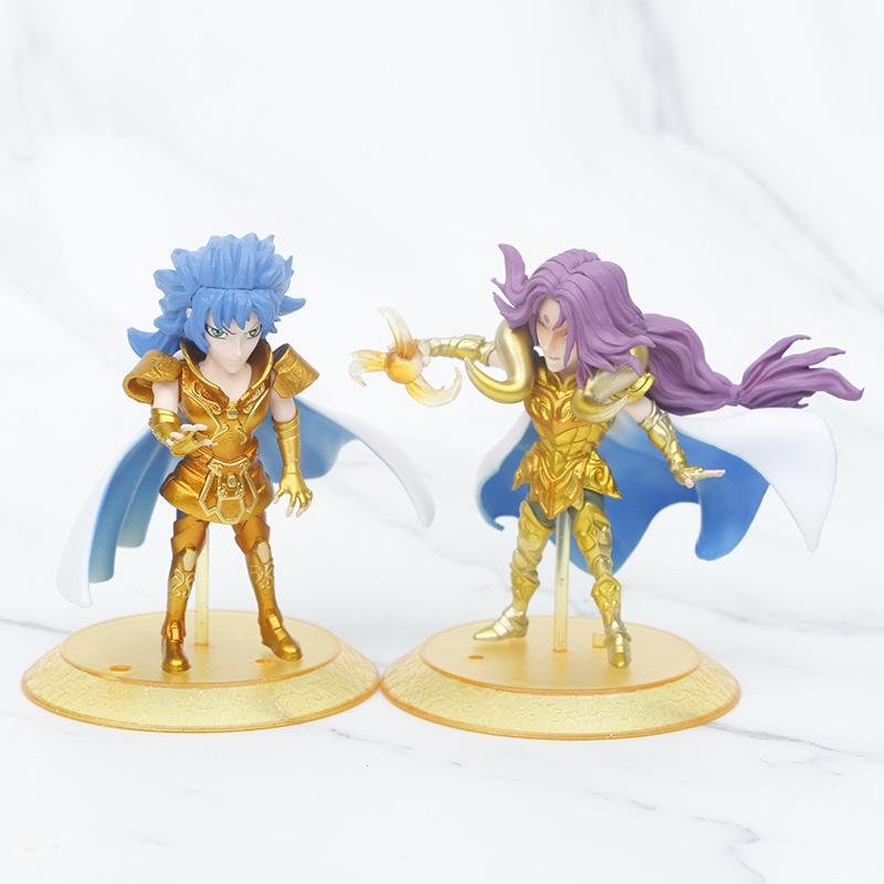Высококачественная фигурка Сейя Аниме 11 см Myth Cloth Лев Айолос Водолей Каму Рак Маска Смерти Золотой Рыцарь Зодиака Действие Японские Куклы
