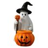 Halloween Spooky Ghost Statue Cowboy Ghost Statue for Party Home Table Centerpieces Shelf Ornaments
