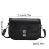 Korean Style Crossbody Bag Texture Women Underarm Bag Elegant PU Leather Shoulder Bag  Outdoor