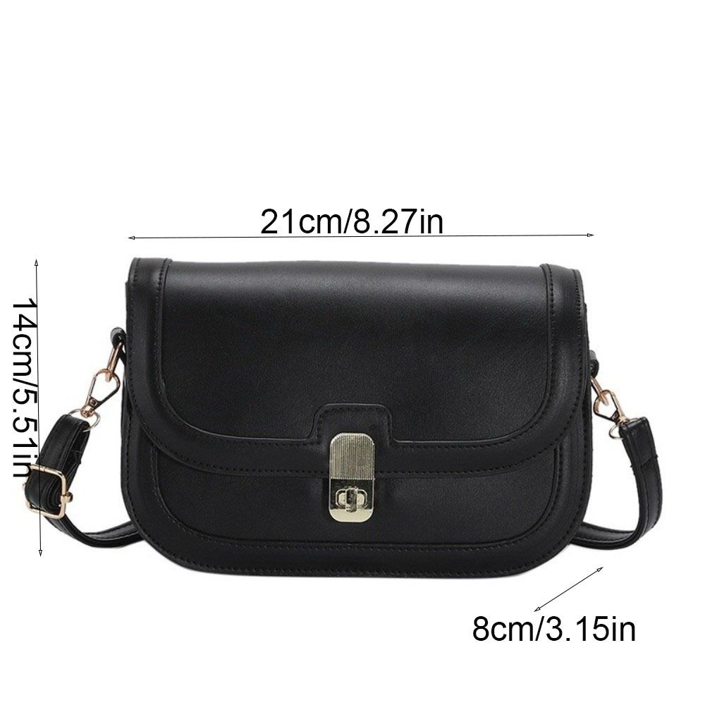 Korean Style Crossbody Bag Texture Women Underarm Bag Elegant PU Leather Shoulder Bag Outdoor