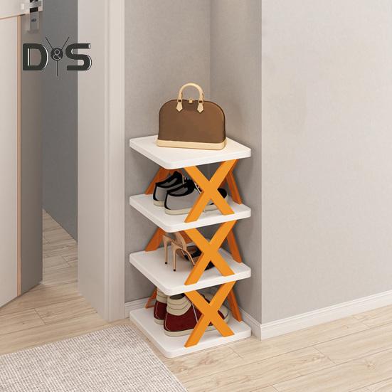 Полка для хранения обуви, прочная, несущая, простая в установке, многослойная, съемная, органайзер для обуви