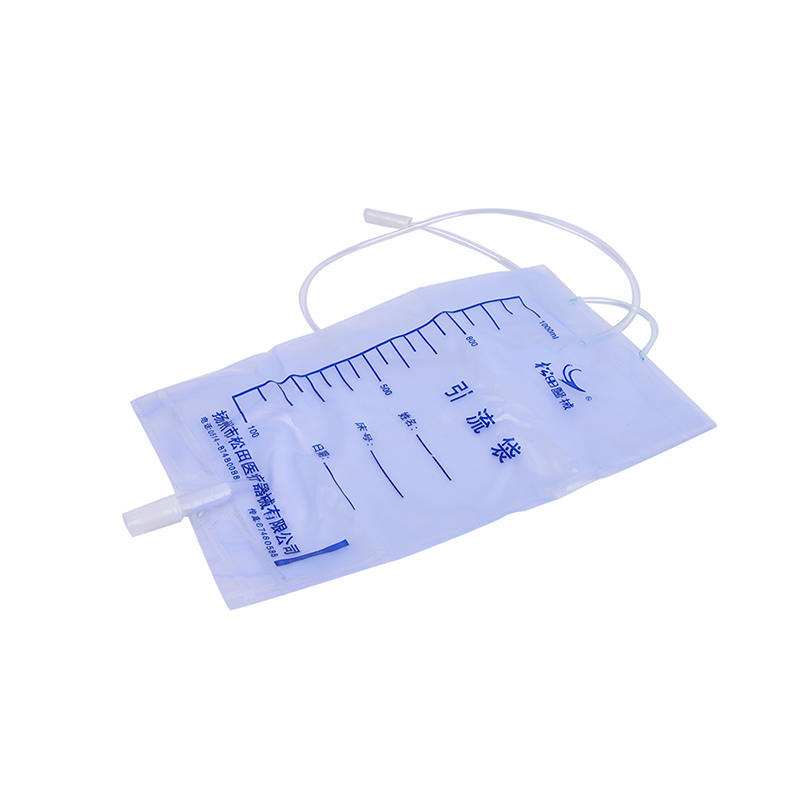 5Pcs Medical Disposable Urine Bag Male Drainage Bag 1000Ml Urine Collector,
