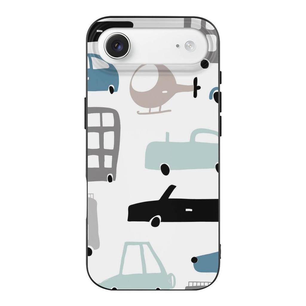 1 Pack For Iphone 17/17Air/17Pro/17ProMax Transparent TPU Anti-Smudge Protective Case With Cushion Corners And Raised Edges