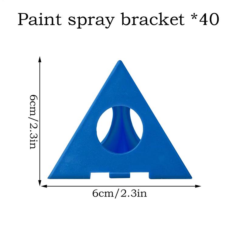 40 шт. Мини Подставки для Покраски Инструмент Треугольные Подушечки для Покраски Ножки для Деревообработки Плотник Деревообрабатывающие Аксессуары
