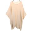 TODAYFUL Linen Blend Knit Poncho F Beige Women Used