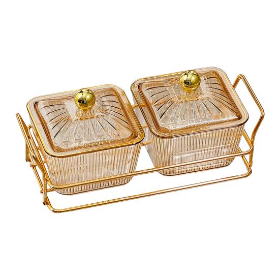 Поднос для орехов и конфет с крышками, фруктовая тарелка с пластиковым отделением, демонстрационная тарелка для закусок, раздельные сервировочные миски для закусок