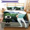 3pcs Oikawa Tooru1 Design Cover Set - HD Printed Bedding with 1 Cover and 2 Pillowcases - Perfect for Home and Dorm Decor