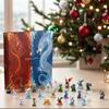 2025 Dragon Lovers Advent Calendar 24 Days Christmas Countdown With 24 2D Acrylic Cute Dragon Decor Advent Calendar for Xmas
