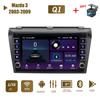 For Mazda 3 2003-2009 With Button Knob Android Car Radio Multimedia Player Navigation Stereo GPS 2 Din 1+16GB