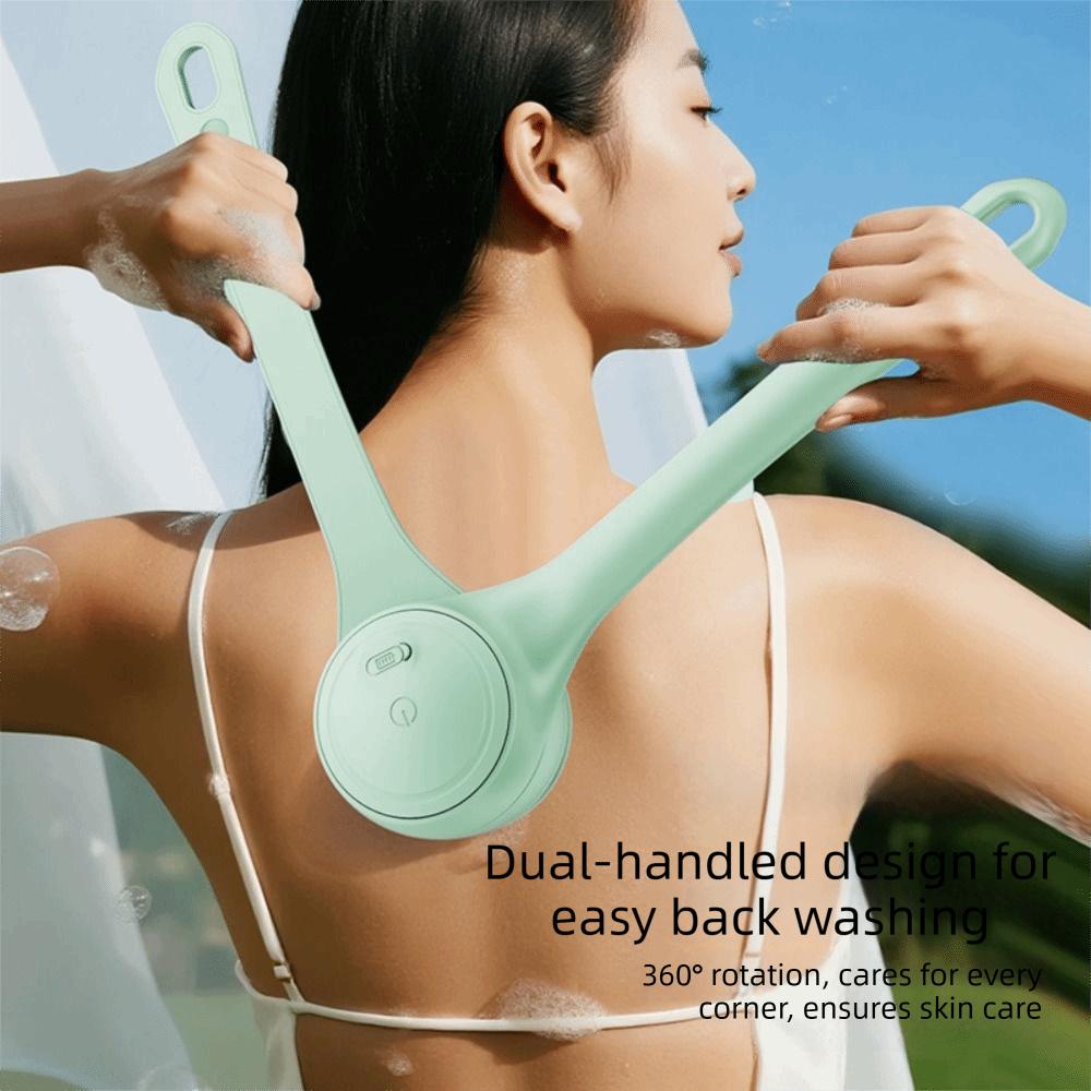 Removable Face Rubbing Electric Bath Brush Waterproof Shower Scrubber Shower Use