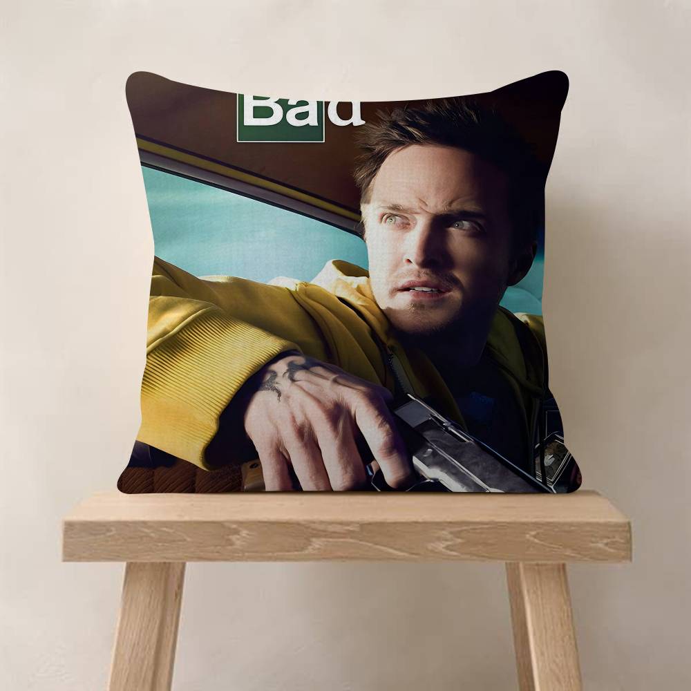 TV Series HD Breaking Bad 4545cm Cushion Cover Pillow Cover Decor Pillowcase Home Pillowcase For Couch Pillow