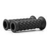Motocycle Hand Grips Rubber Anti Slip Retro Unique Diamond Design Motocycle Handlebar Grips