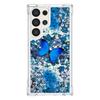 Для чехла Galaxy S24 Ultra Мультяшный расписной чехол с жидким песком для Samsung Galaxy S23 S 24 Ultra S24 Plus Чехол для телефона Фунда