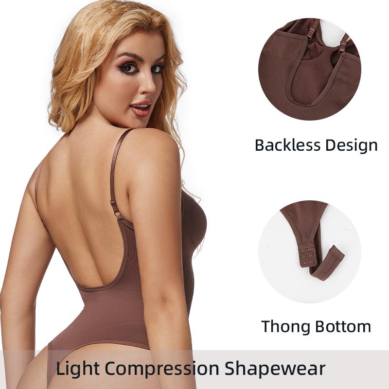 Женский корсет с открытой спиной и низкой спиной, бесшовный тренажер для талии, стринги с контролем живота, формирователь тела, подтягивающее нижнее белье, нижнее белье