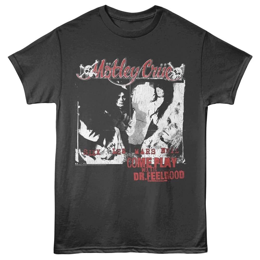 Motley Crue Come Play with Dr Feelgood Men's T Shirt