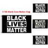 Премиальный черный баннер Black Lives Matter размером 3x5 футов, изготовленный из УФ-стойкой полиэстеровой ткани