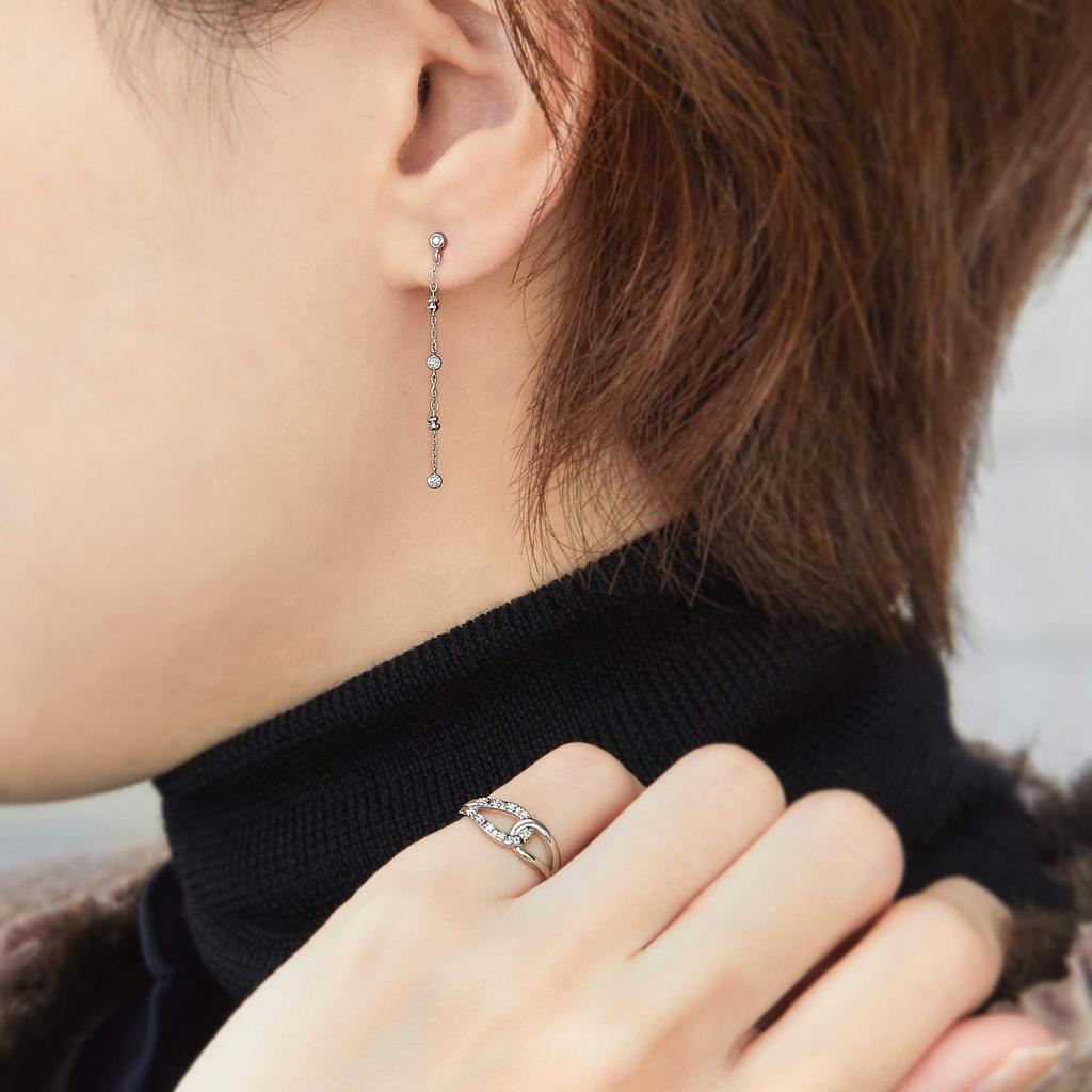 Earrings Long APVA2552 DI [Official] [Vendome Aoyama]