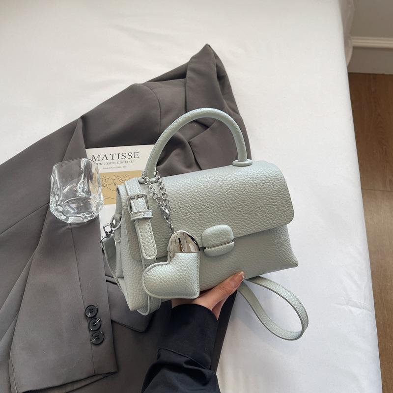 Trend Fashion Hand Carry Small Square Bag 2025 New Cute Girl Simple High-end Texture Shoulder Bag