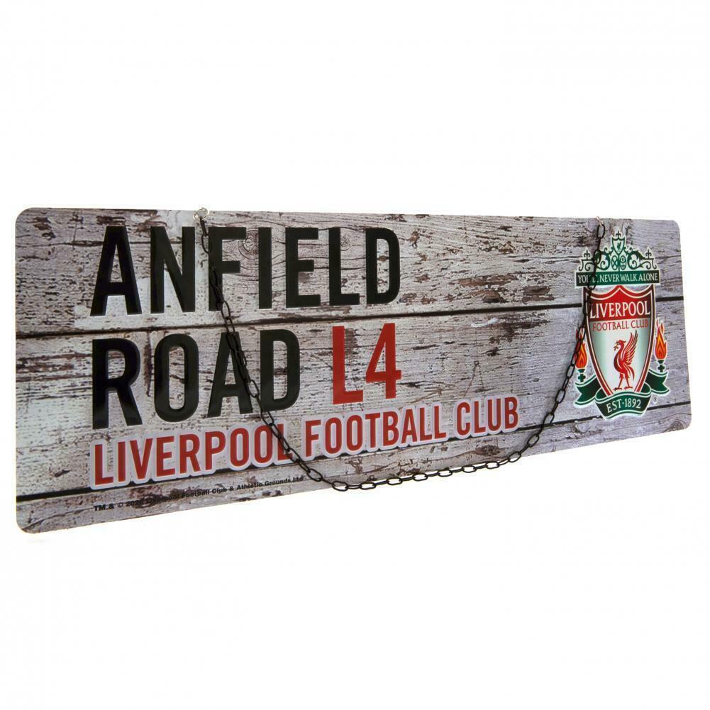 Liverpool FC Rustic Plaque