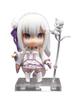 Нендороид Re Zero Эмилия 751 Q Версия Подвижная Аниме Фигурка Сменные Лица Милая Коллекционная Кукла Украшение для Рабочего Стола Подарок С Худи