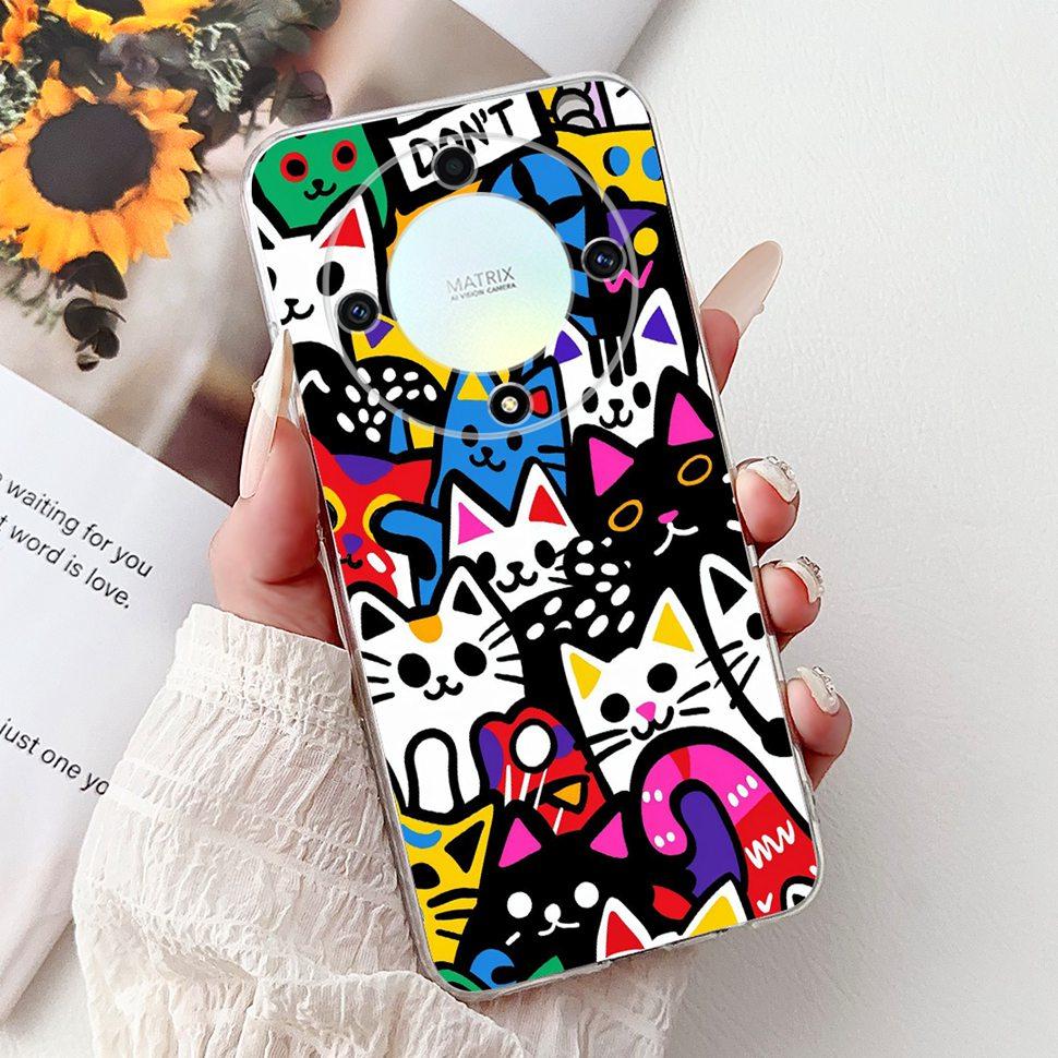 For Honor X9a 5G Case RMO-NX1 Beautiful Butterfly Soft Silicone Phone Cases For Honor X 9a X9a 2022 Back Cover Bumper 6.67"
