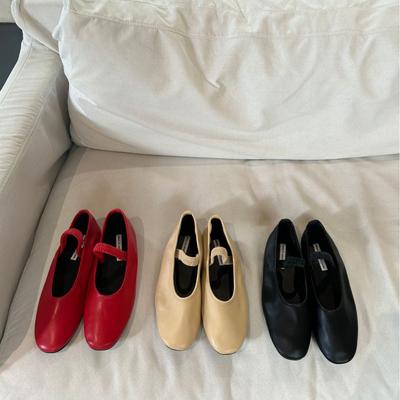 2025 Весна и Осень Новая Мода Универсальные Туфли-лодочки с Круглым Носком на Эластичной Резинке, Ленивые, на Плоской Подошве, Верхняя Одежда, Женские Одинарные Туфли, Верхняя Одежда