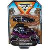 Официальный Monster Jam 1:Серия литых под давлением машинок-монстров и гоночных автомобилей масштаба 1:64, 4-я серия, Mohawk Warrior, фиолетовый, 2 штуки