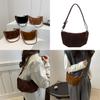 Fashionable Minimalist Women's Handbag In Black And Brown Stylish Versatile Design