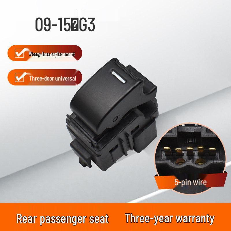 BYD F3 Window Lifter Switch: Left Front & Rear Door Button Assembly, F3R/L3 Accessories