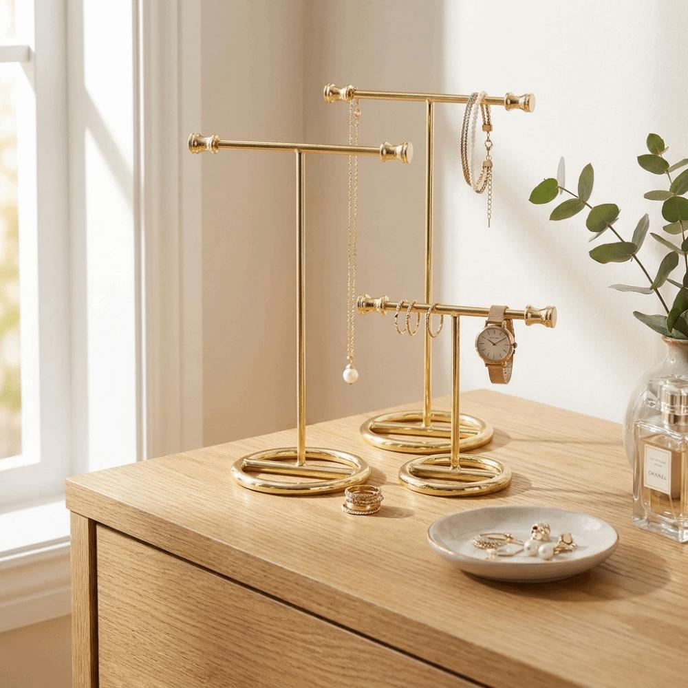 T-Shaped Jewelry Display Stand Professional Earring Display Stand Earring Holder Jewelry Counter