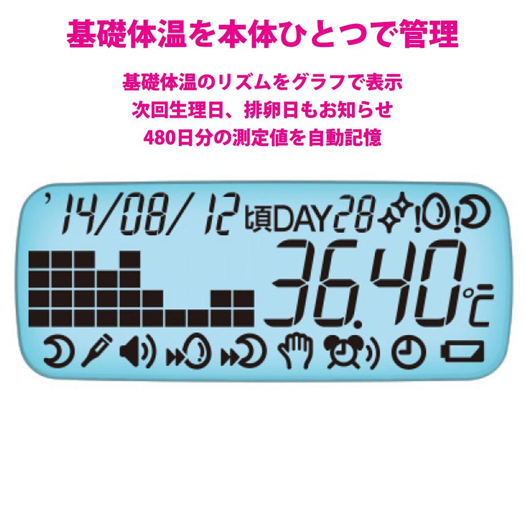 Terumo Electronic Thermometer Standard Type WOMAN℃ (Woman℃) ET-W525ZZ