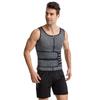 Men'S Tummy Tuck Vest Double-Breasted Bodysuit Shape Beer Belly Hide Meat Gather Warm-Up Tight Sports Corset