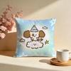 Heavenly Angel Pet Blast Cushion Cover Soft Pillow Cases for Home Bedroom Living Room Sofa