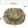 New Camo Tactical Enthusiasts Square Pocket Bonnie Cap Outdoor Bucket Benny Hats Multicam Fishing Hiking Outdoor Sun Caps